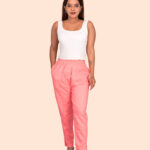 Cotton Lycra Stretchable Cigarette Pants